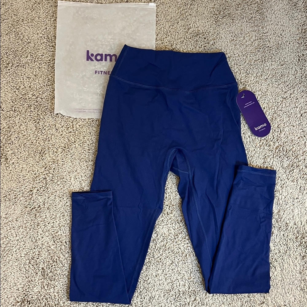 NWT Kamo Fitness Serenity Leggings- Twilight blue size Small